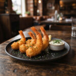 Жареные креветки
