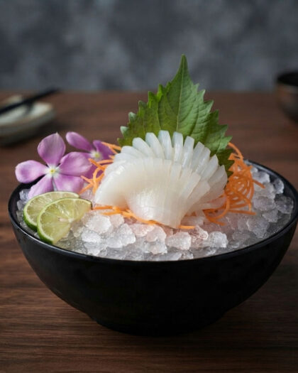 Ika Sauid Sashimi