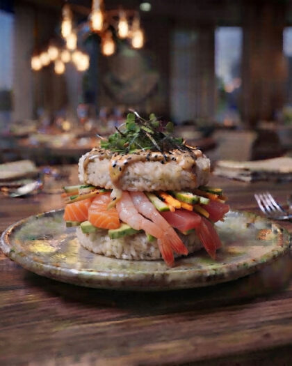 Mix Sushi Burger