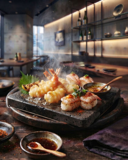 Sizzling Shrimp